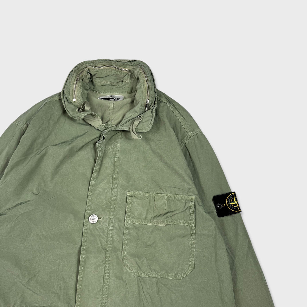 Stone Island Cupro Cotton Twill-TC Jacket XL