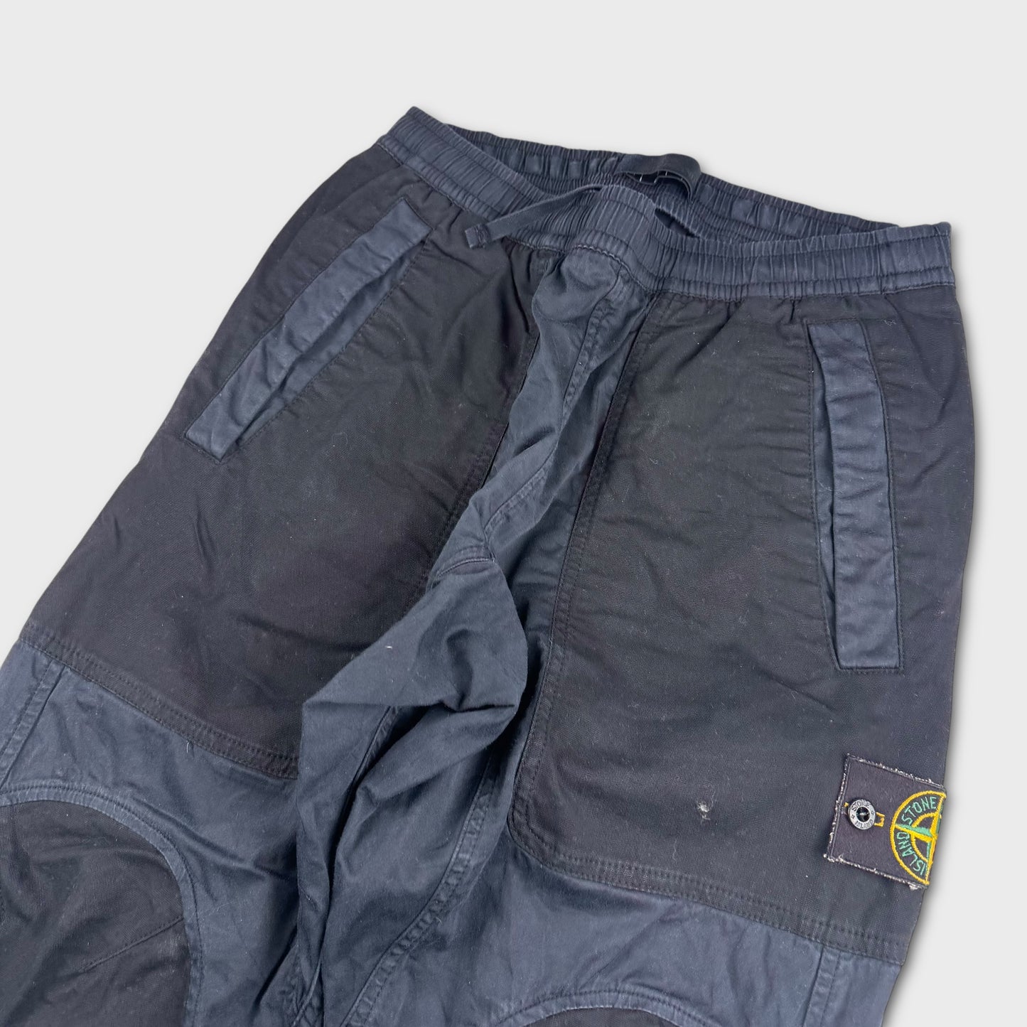 Stone Island Navy Ghost Cargo Pants W30