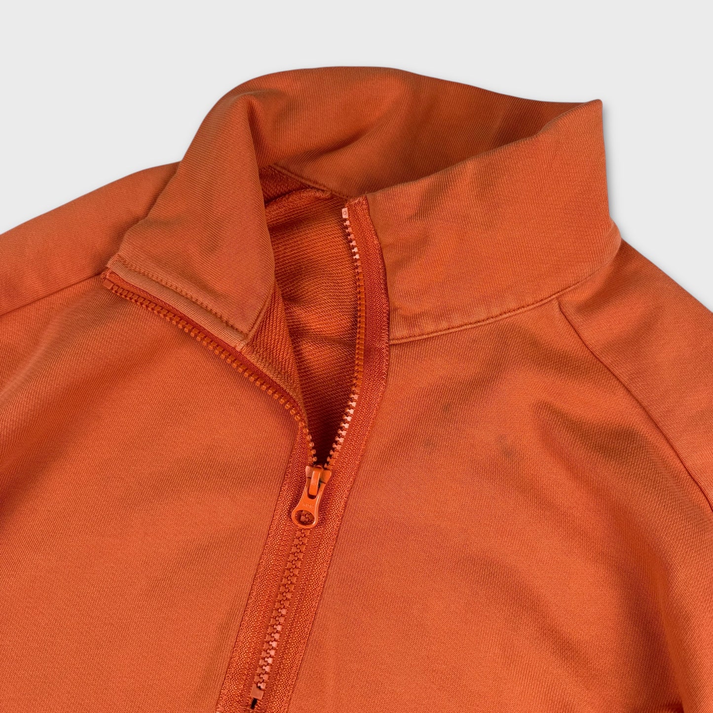 CP Company Orange Lens Quarter Zip Sweatshirt M