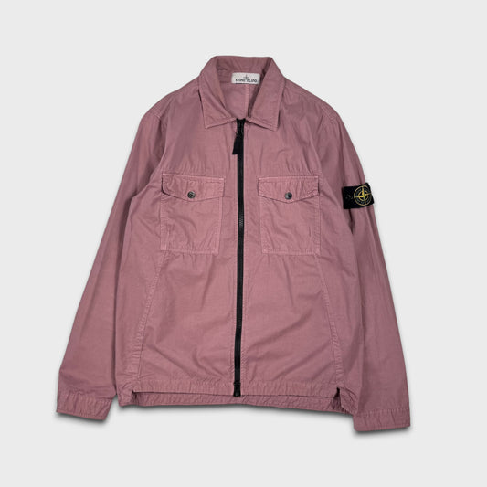 Stone Island Rose Quartz Double Pocket Overshirt M