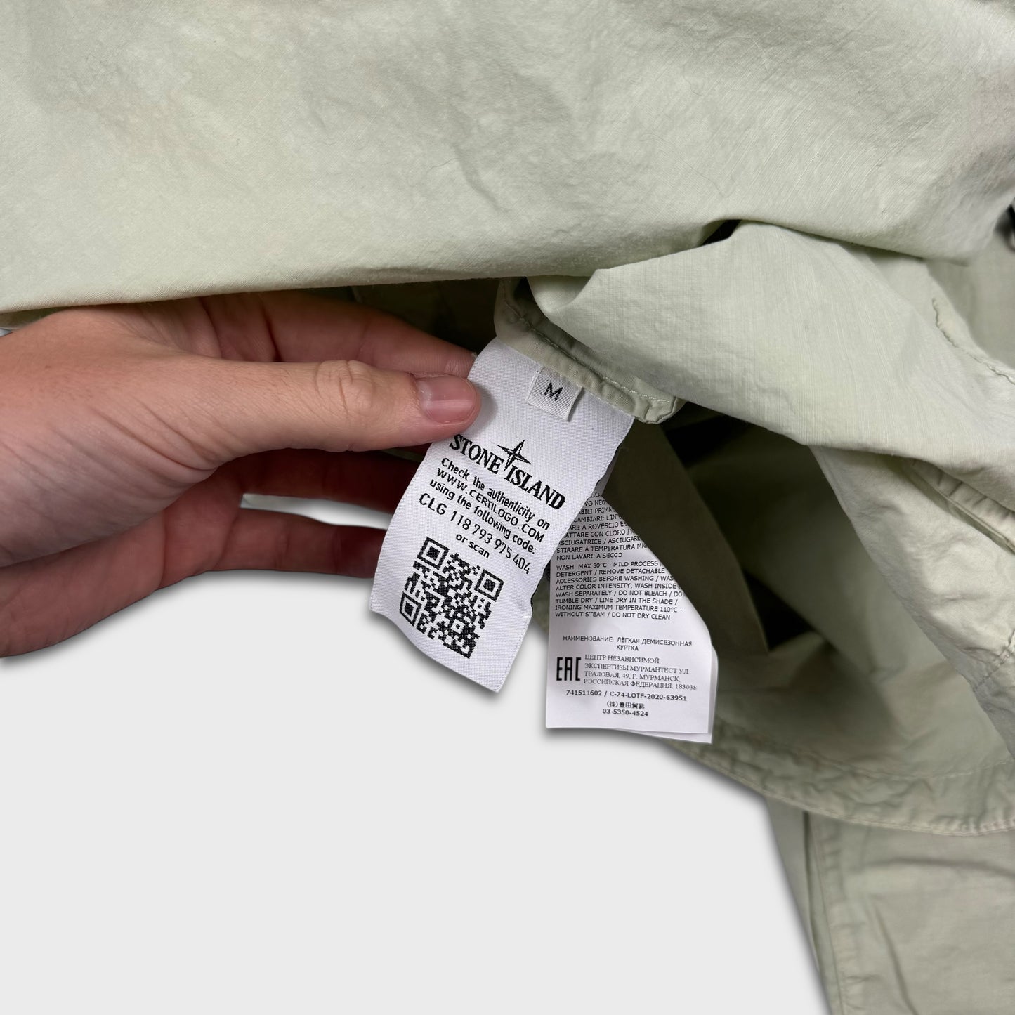 Stone Island Shoulder Badge Tela Overshirt Jacket M