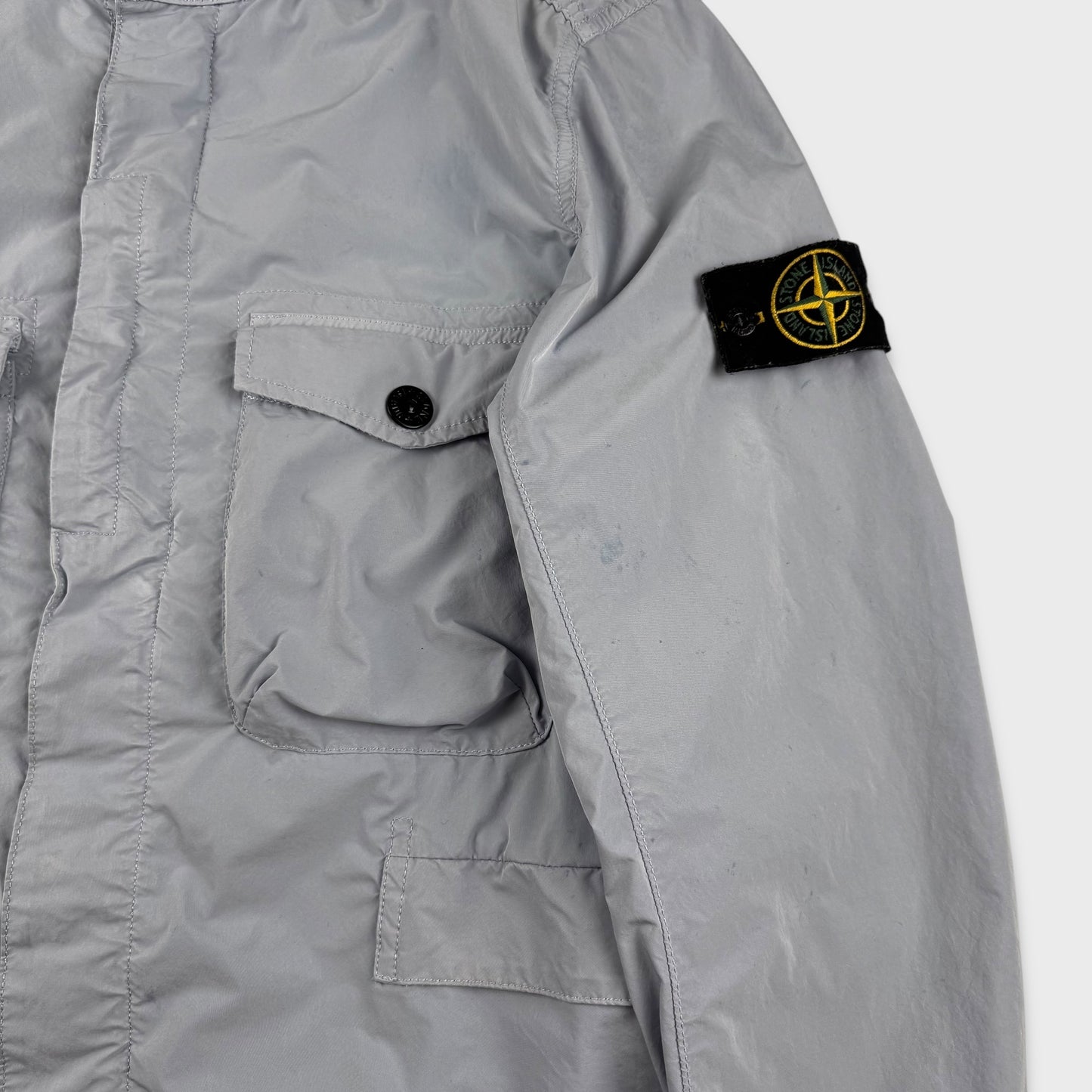 Stone Island Lavender Blue David Tela Light TC Jacket L