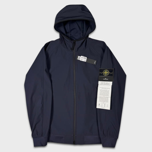 Stone Island Navy Light Soft Shell-R Jacket BNWT XXL