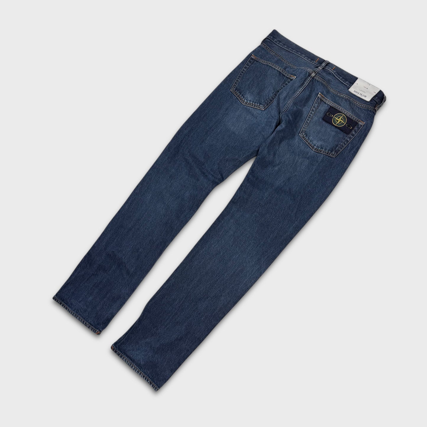 Stone Island Washed Blue Denim Jeans W32