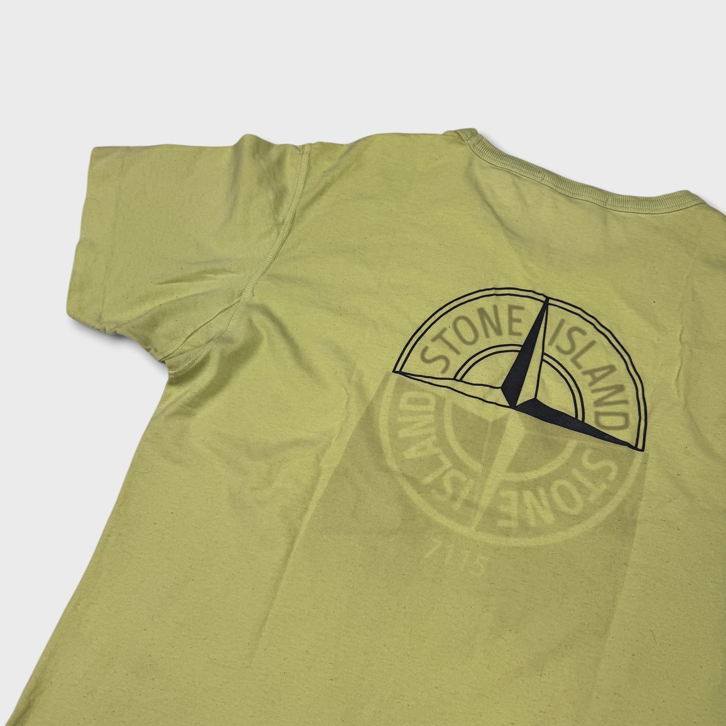 Stone Island Lime Yellow T-Shirt L