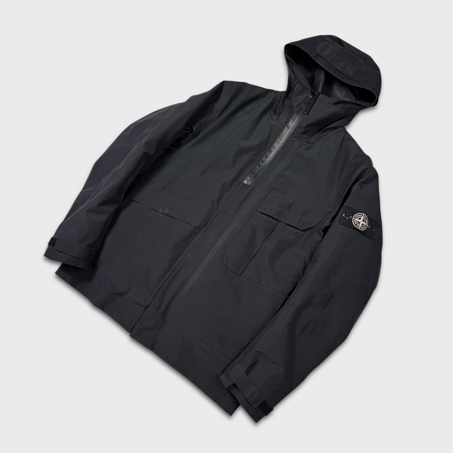 Stone Island Special Process Tank Shield Multi Layer Fusion Technology Jacket L
