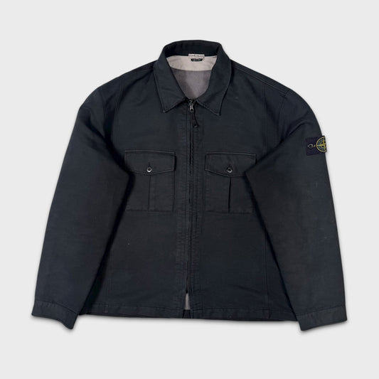 Stone Island 2004 Heavy Cotton Overshirt Jacket XL