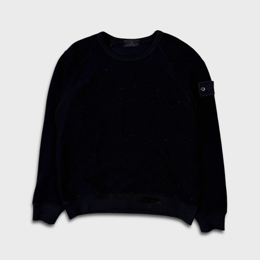 Stone Island Black Ghost Knit Jumper M