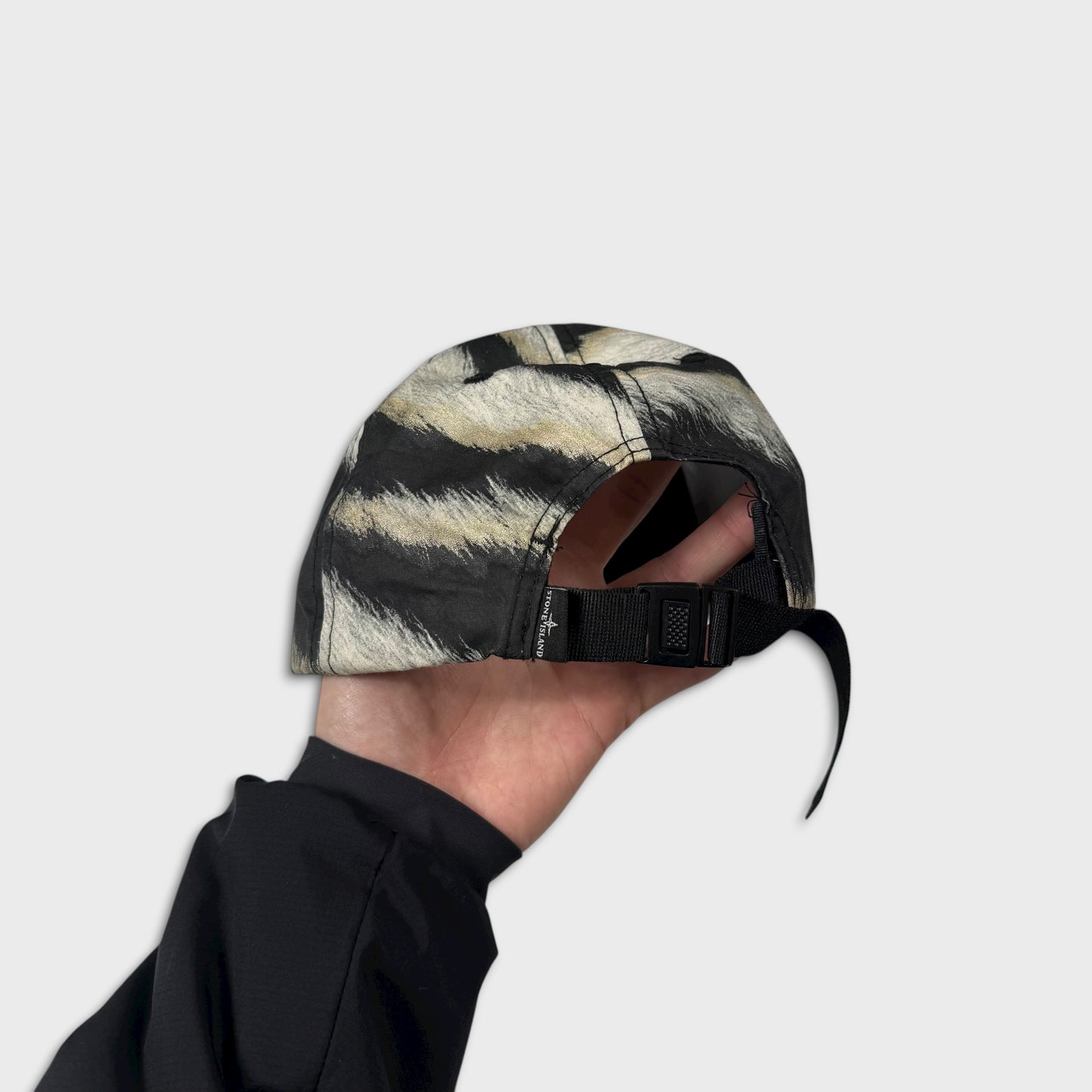 Stone Island White Tiger Camo Cap L