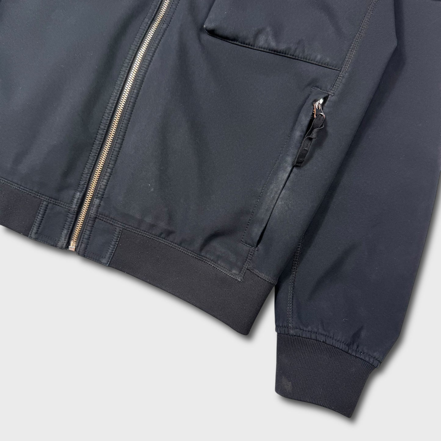 Stone Island Black Soft Shell Jacket L
