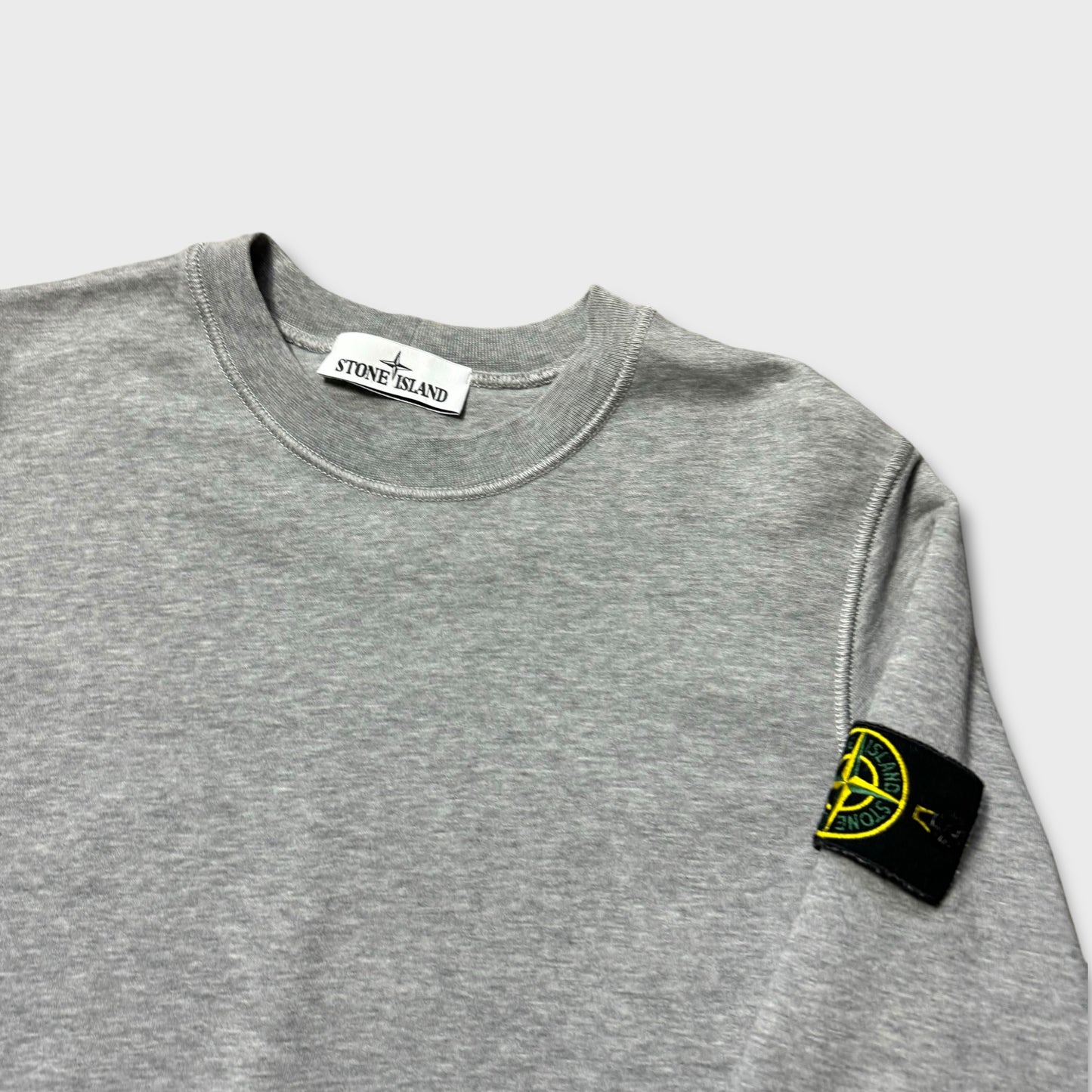 Stone Island Grey Crewneck Sweatshirt S