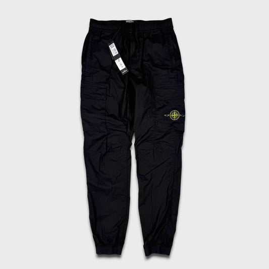 Stone Island Black Tela Cargo Pants W30 NEW