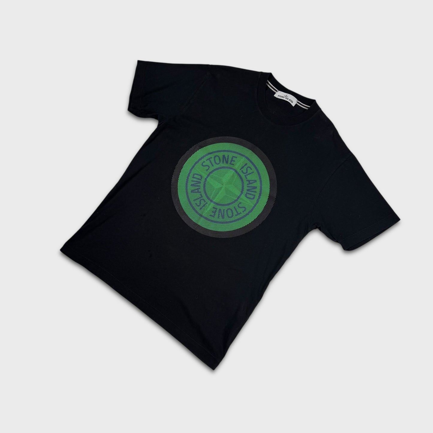 Stone Island Black Compass Graphic T-Shirt M