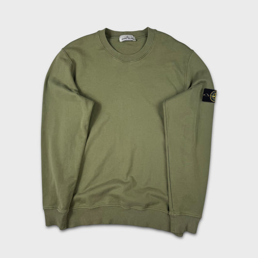 Stone Island Olive Green Crewneck XL