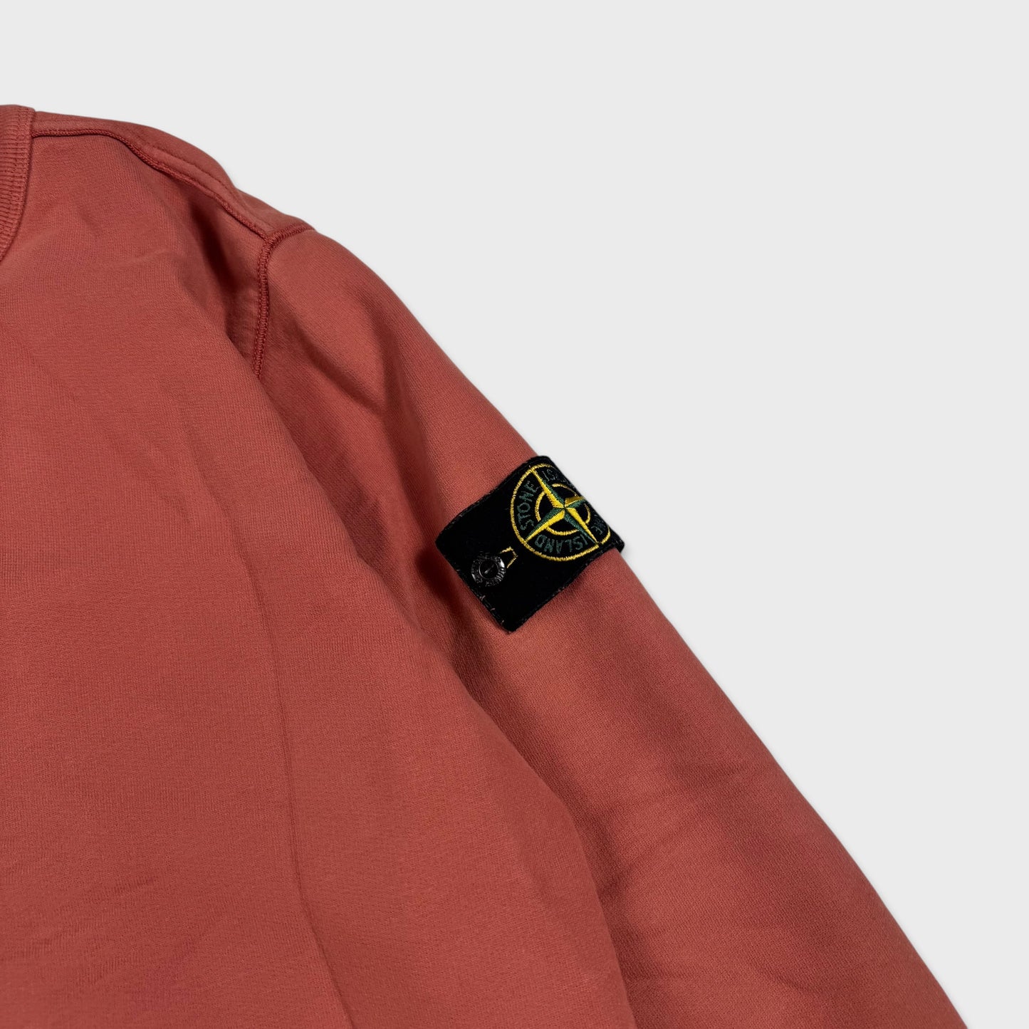 Stone Island Rust Crewneck Sweatshirt M