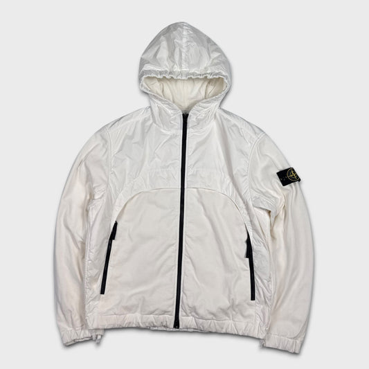Stone Island Garment Dyed Crinkle Reps NY Jersey Jacket L