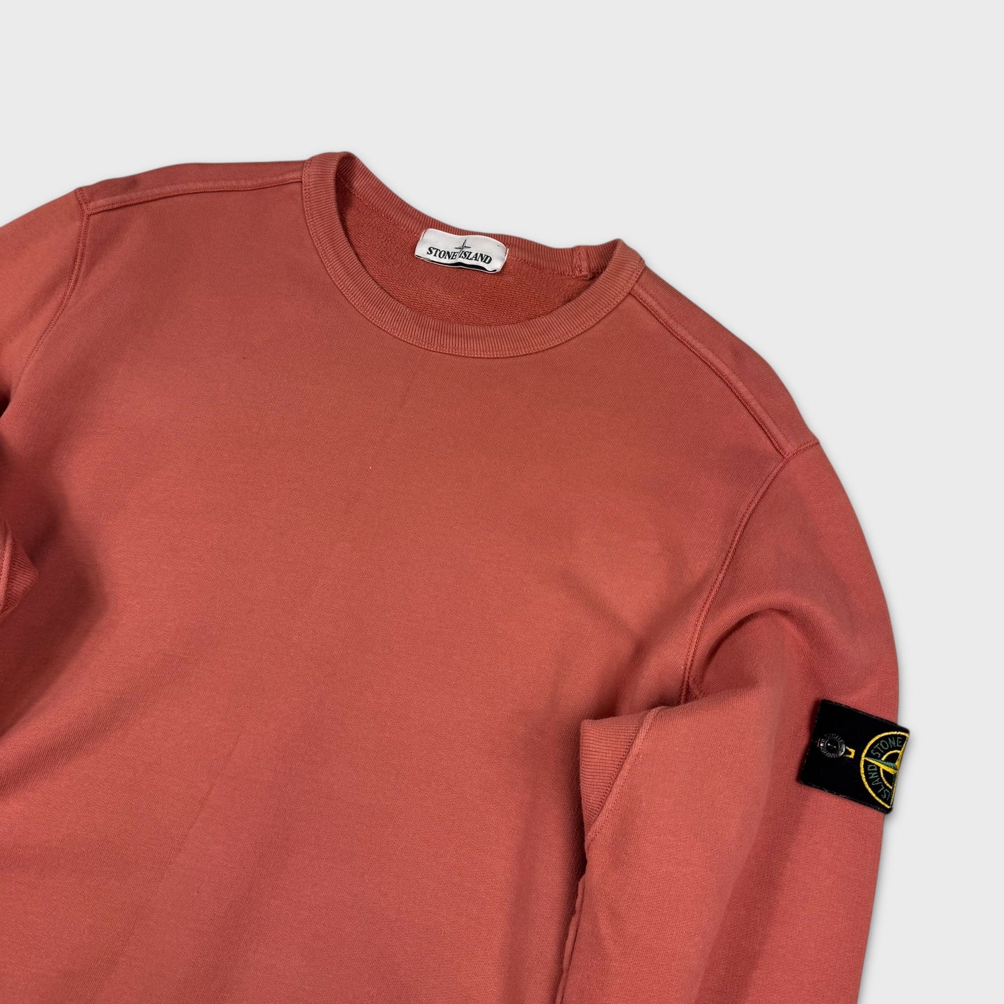 Stone Island Rust Crewneck Sweatshirt L