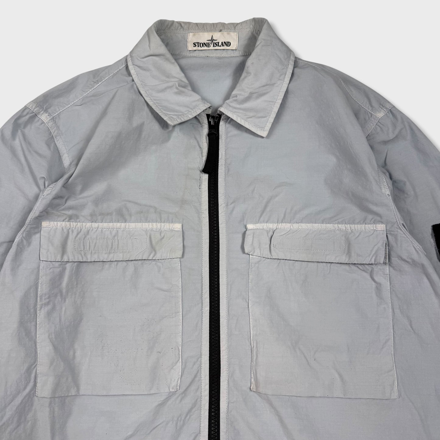 Stone Island Baby Blue Tela Overshirt S