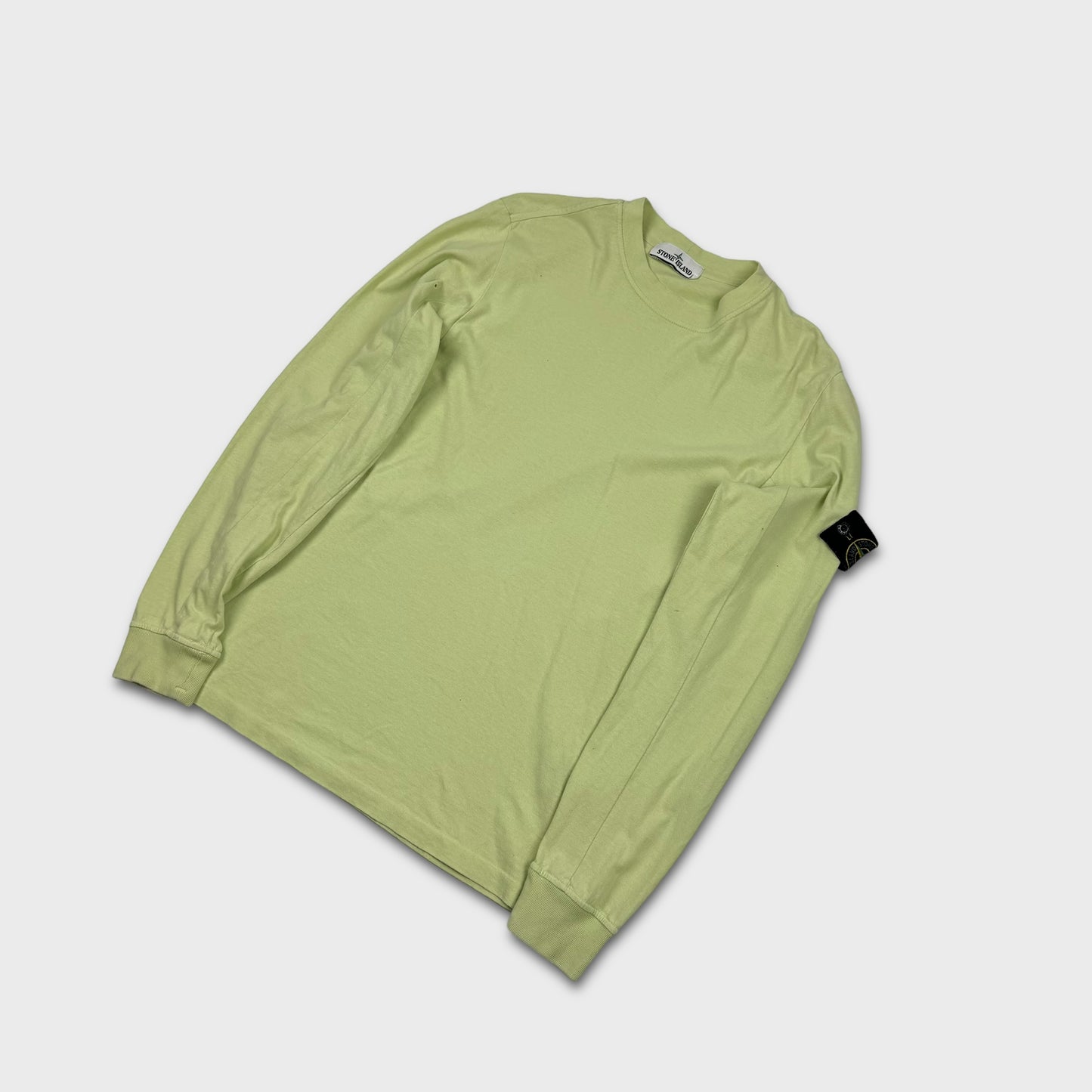 Stone Island Lime / Yellow Lightweight Crewneck M