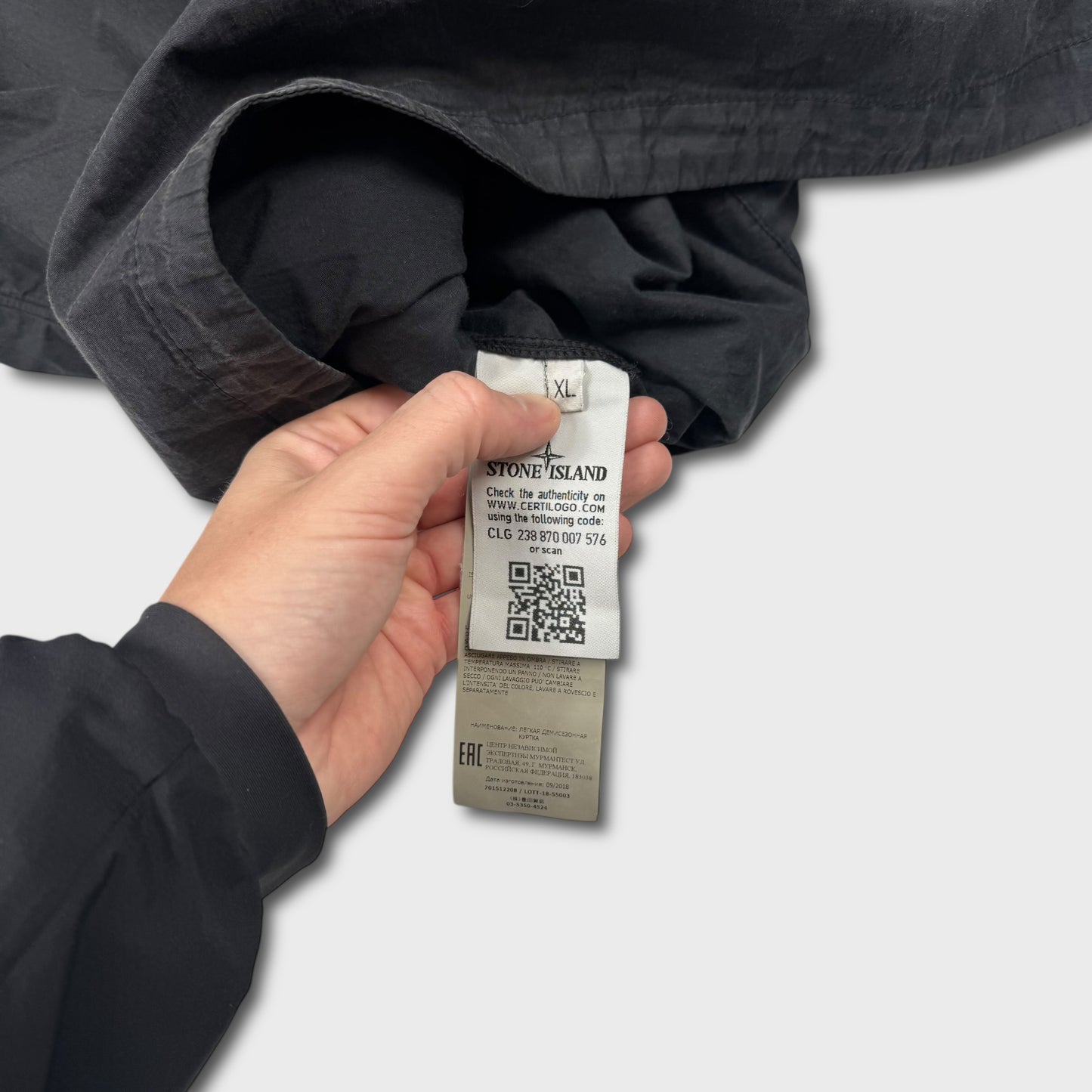 Stone Island Military Full Zip Overshirt XL