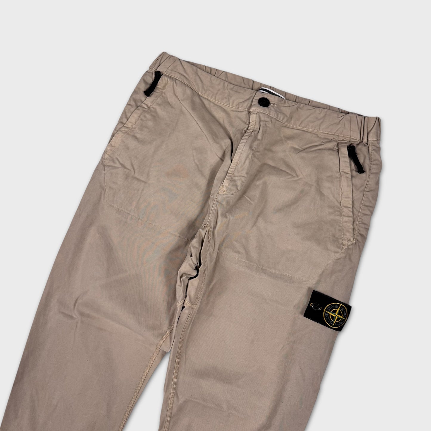 Stone Island Beige Cargo Pants L
