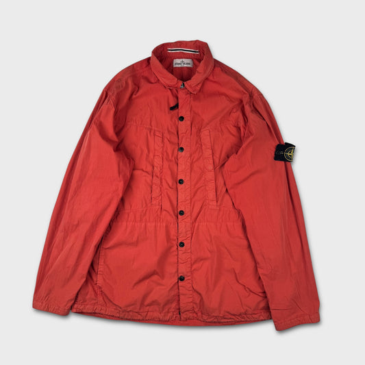 Stone Island Red Tela Overshirt Jacket 3XL