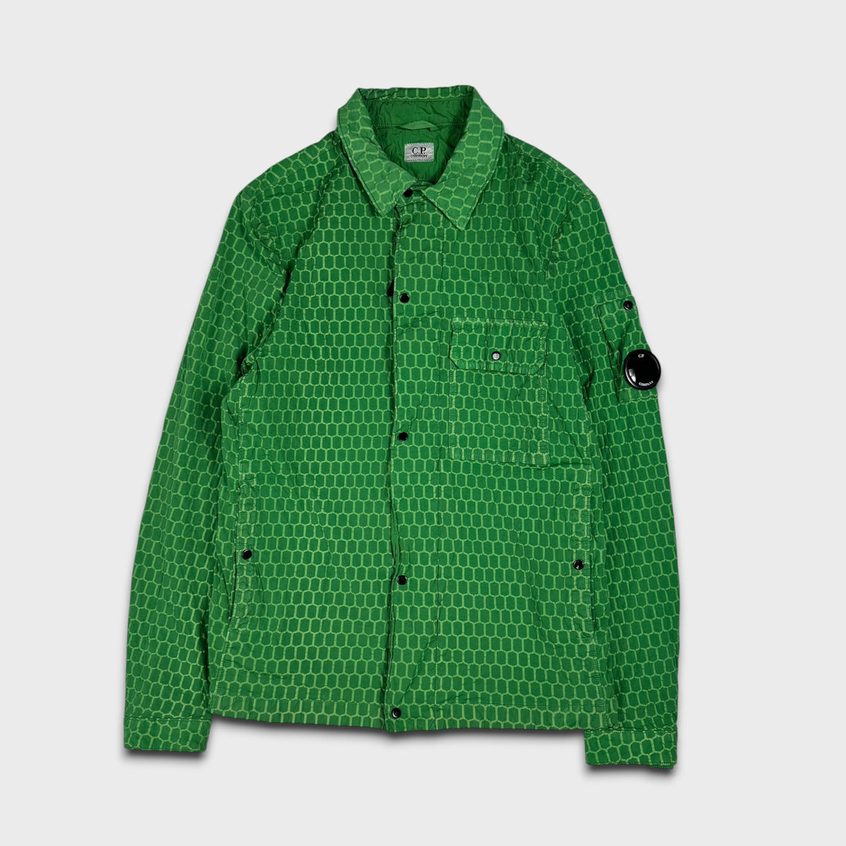 CP Company Textured ‘Air-Net’ Nylon Overshirt S