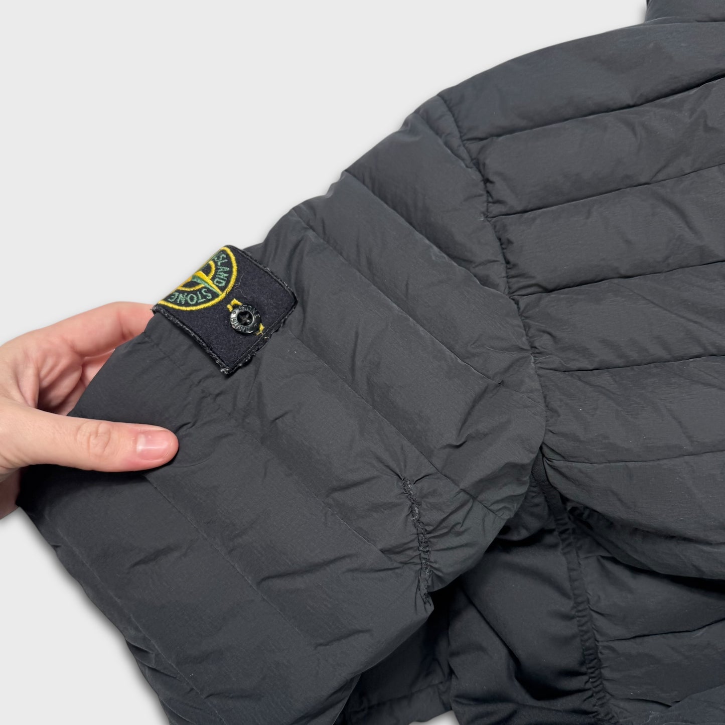 Stone Island Loom Woven Down Chambers Jacket S