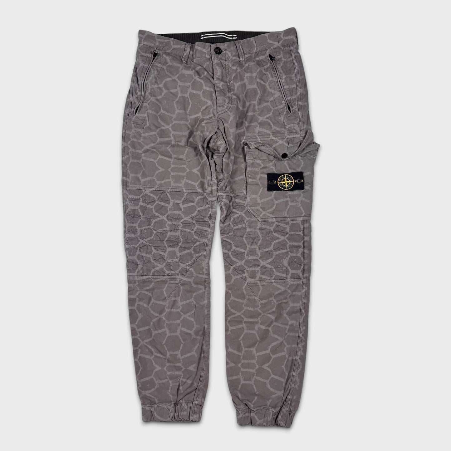 Stone Island Camo Print Cargo Pants W31