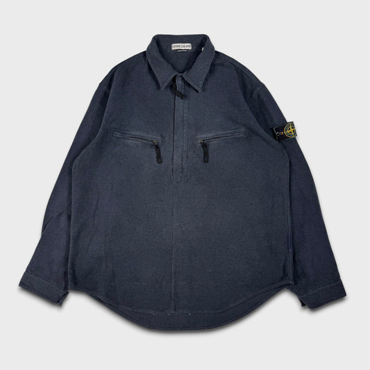 Stone Island AW1998 Wool Pullover Overshirt XL