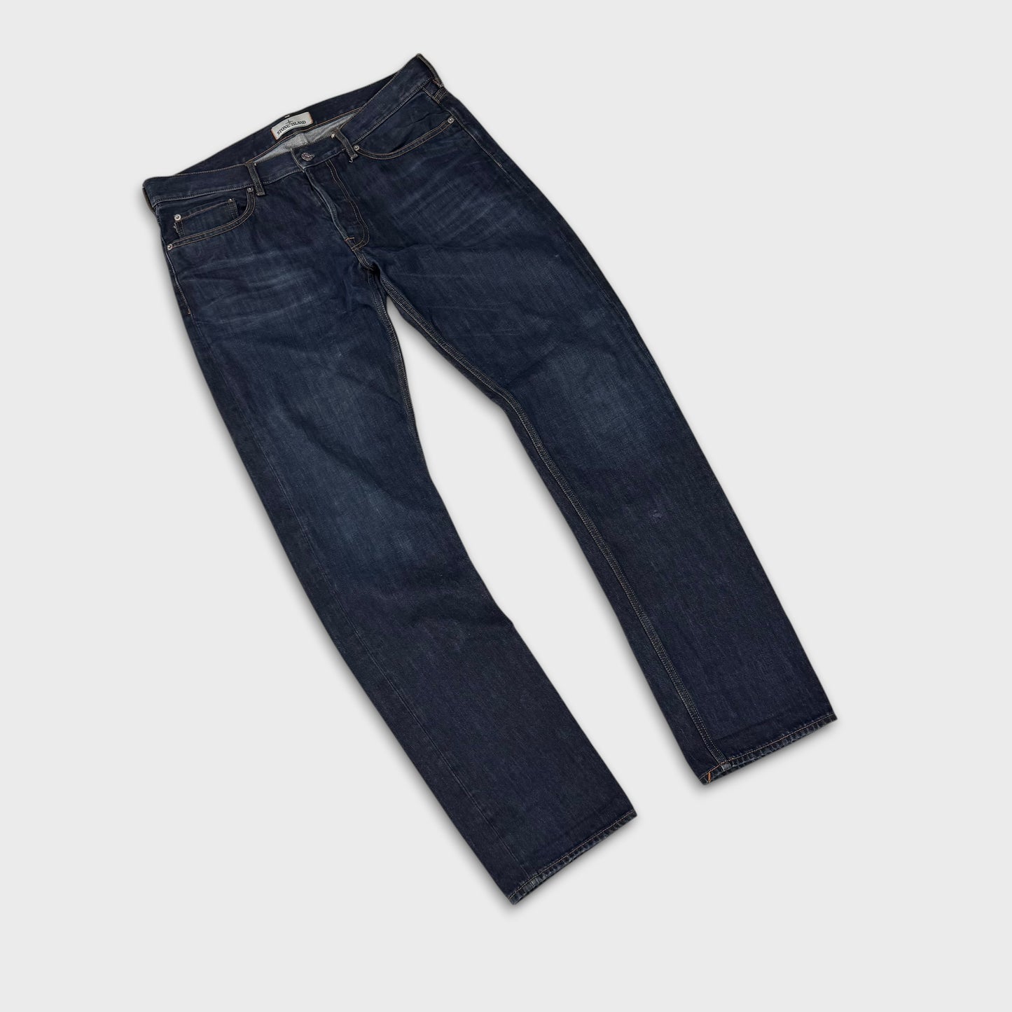 Stone Island Dark Blue Denim Jeans W34
