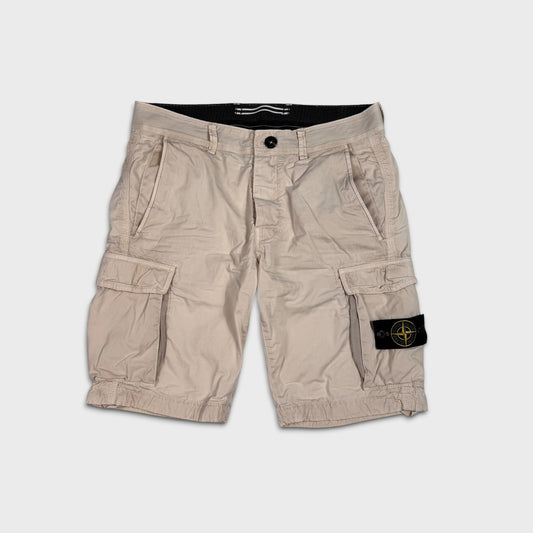 Stone Island Beige Cargo Shorts W30