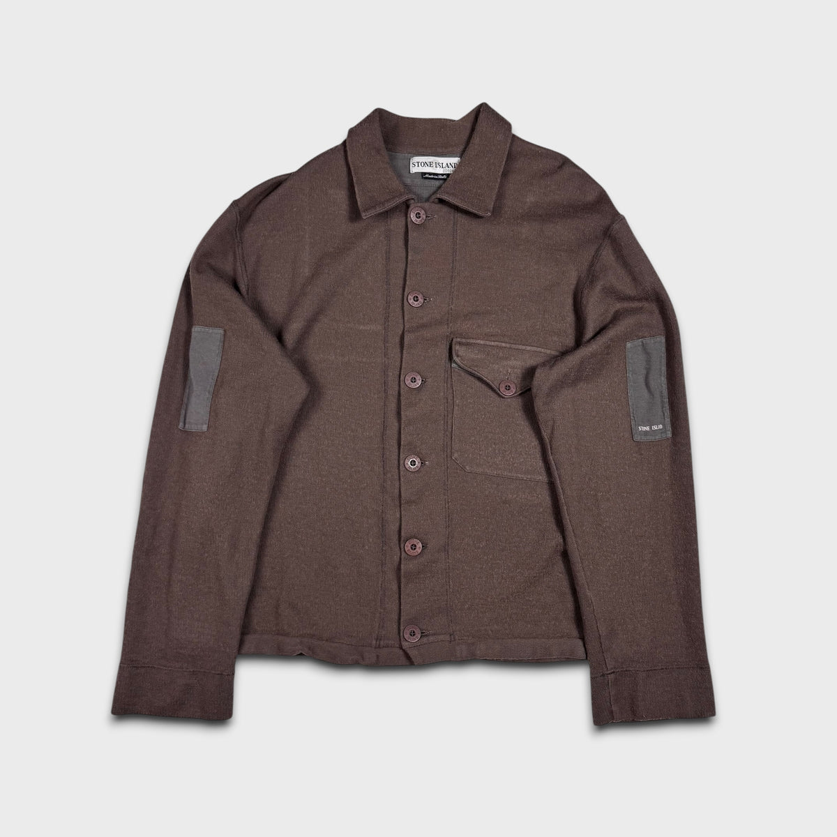 Stone Island 2000’s Button Up Jumper S