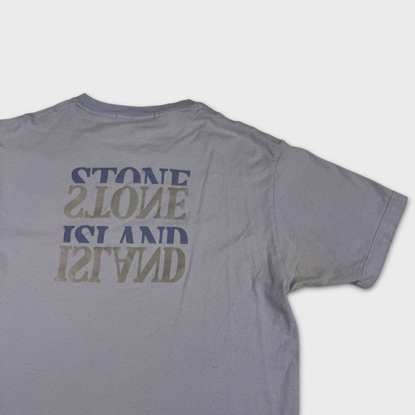 Stone Island Lavender Reflective T-Shirt M