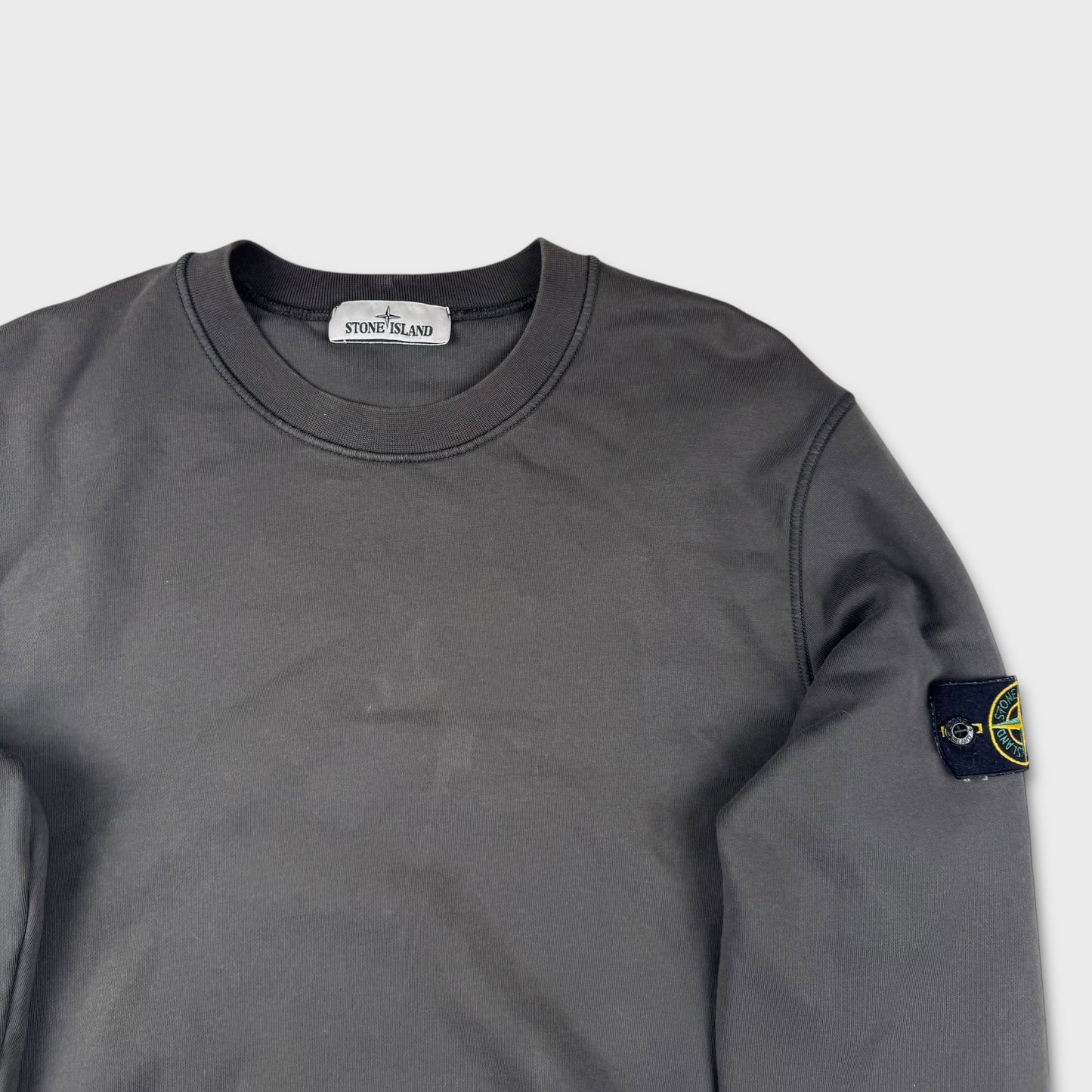 Stone Island Charcoal Crewneck Sweatshirt L