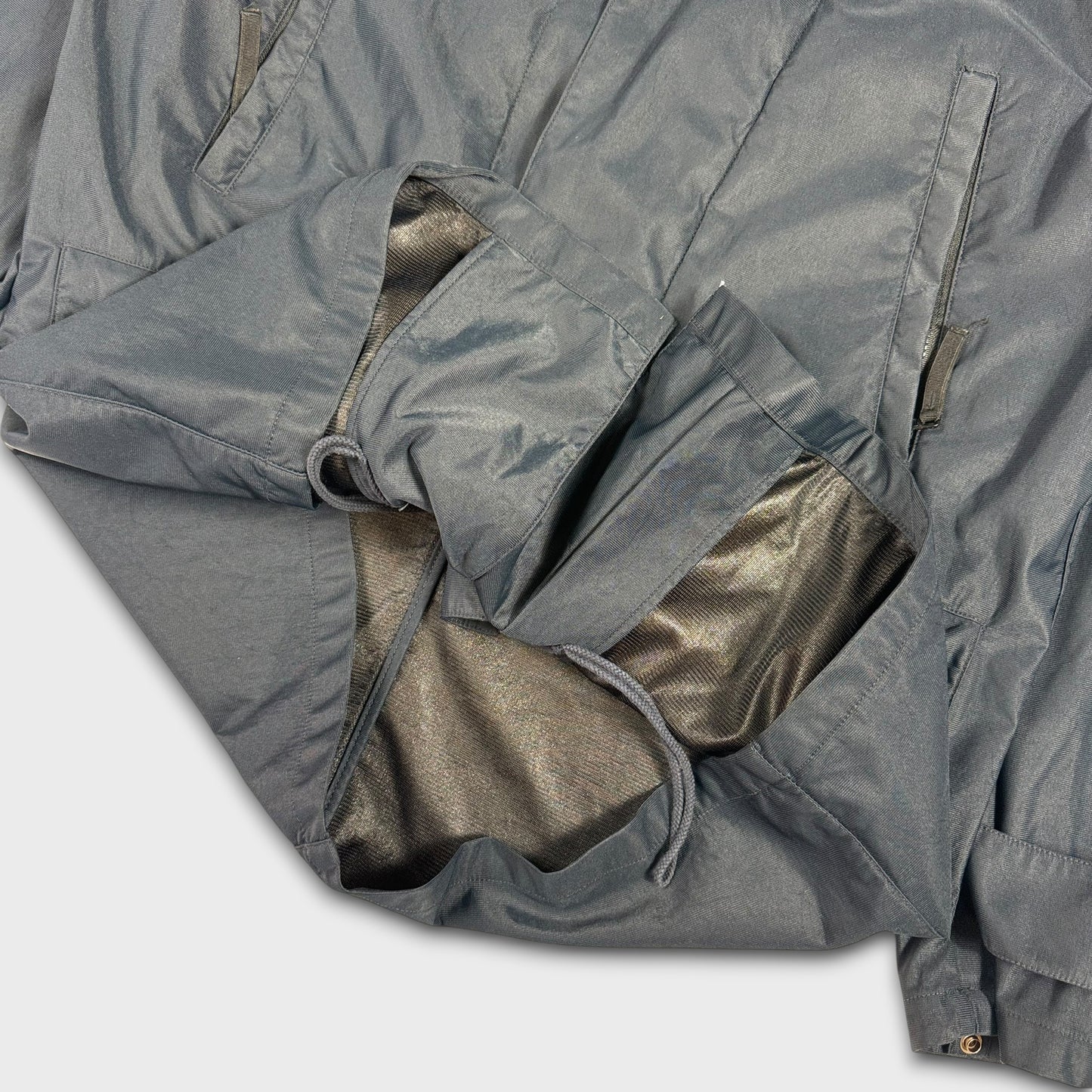 Stone Island 1997 Navy Nylam Parka Jacket L