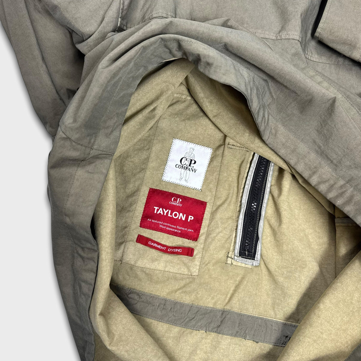 CP Company Olive Taylon-P Garment Dyed Jacket L
