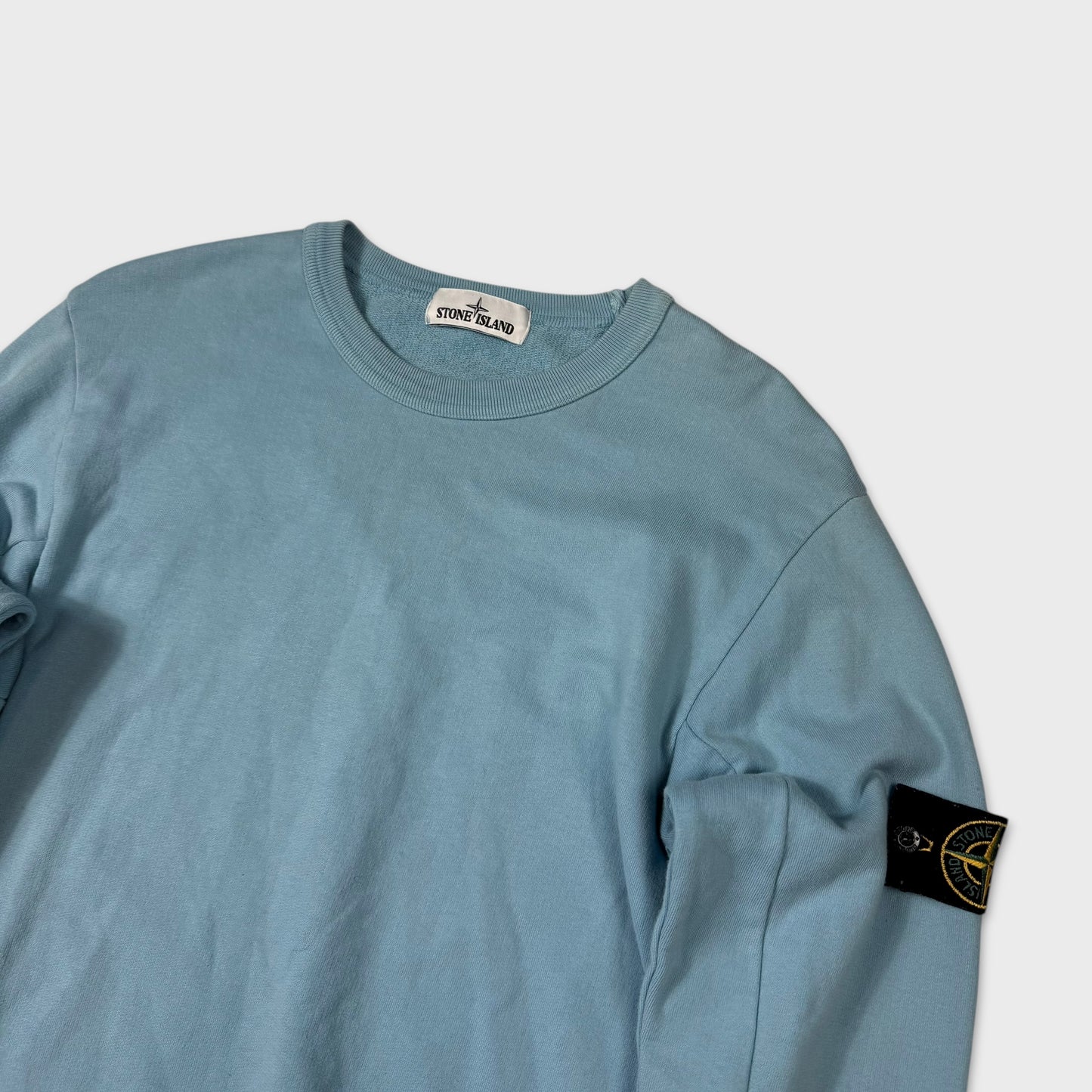 Stone Island Baby Blue Crewneck M