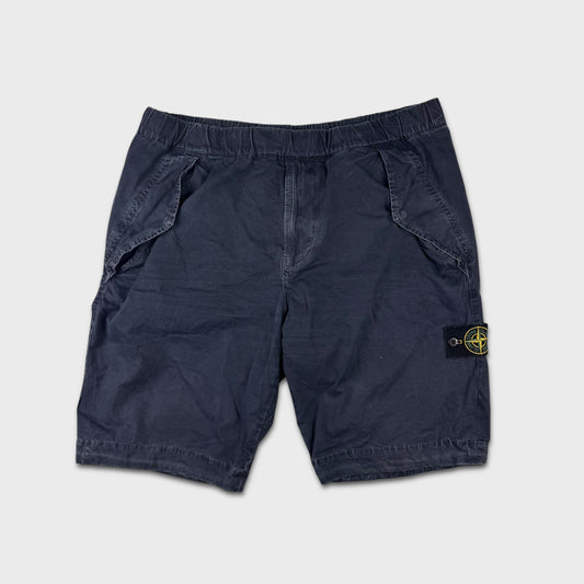 Stone Island Navy Cargo Shorts W34