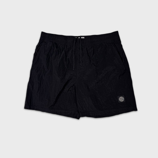 Stone Island Black Nylon Metal Shorts XXL
