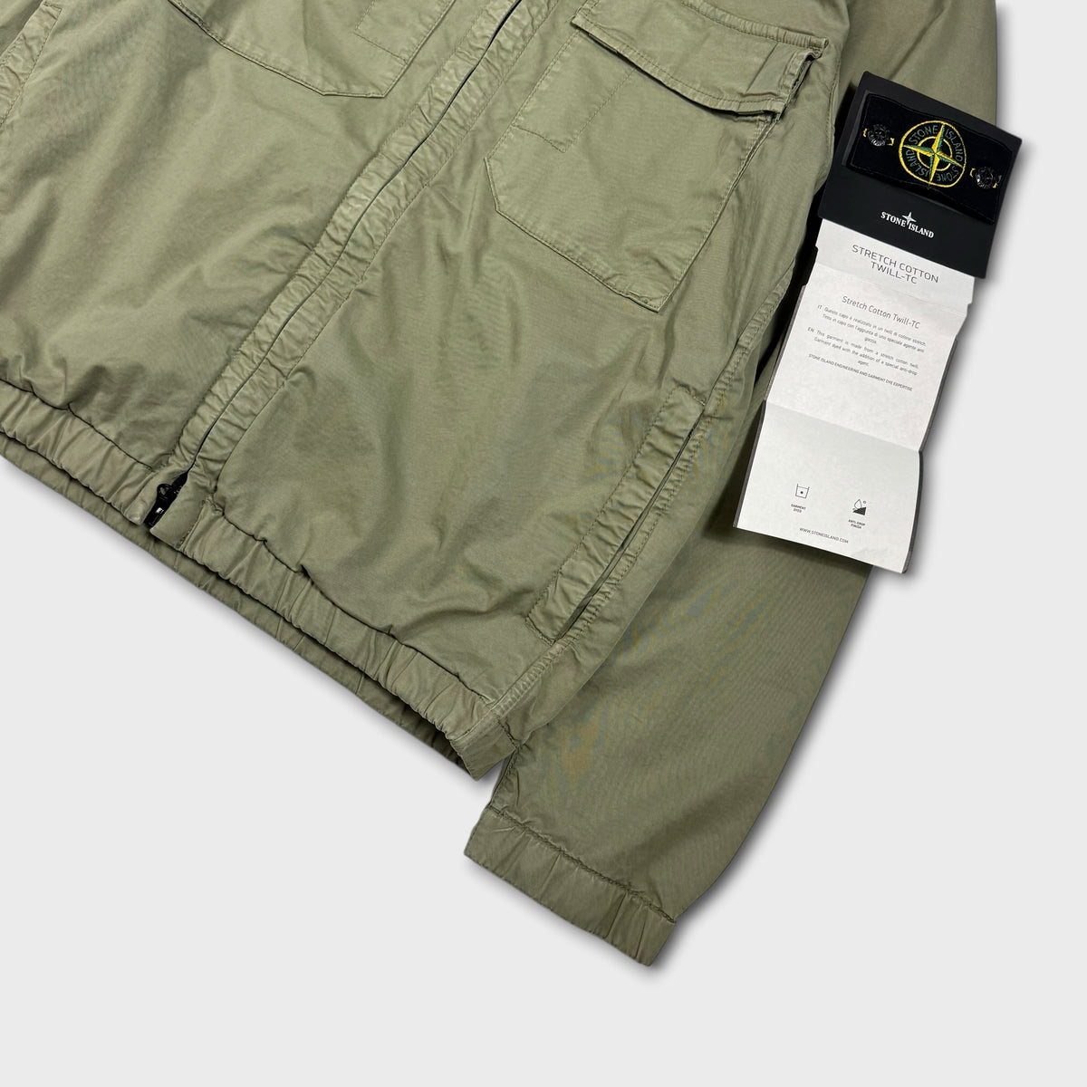 Stone Island Stretch Cotton Twill-TC Jacket BNWT M