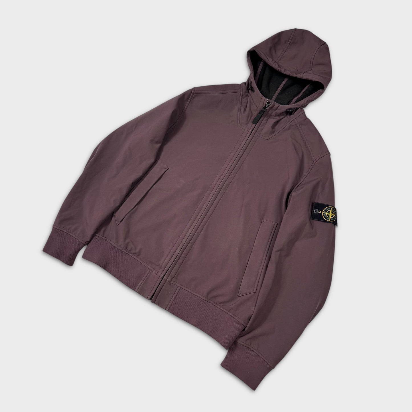 Stone Island Plum Soft Shell-R Jacket XL