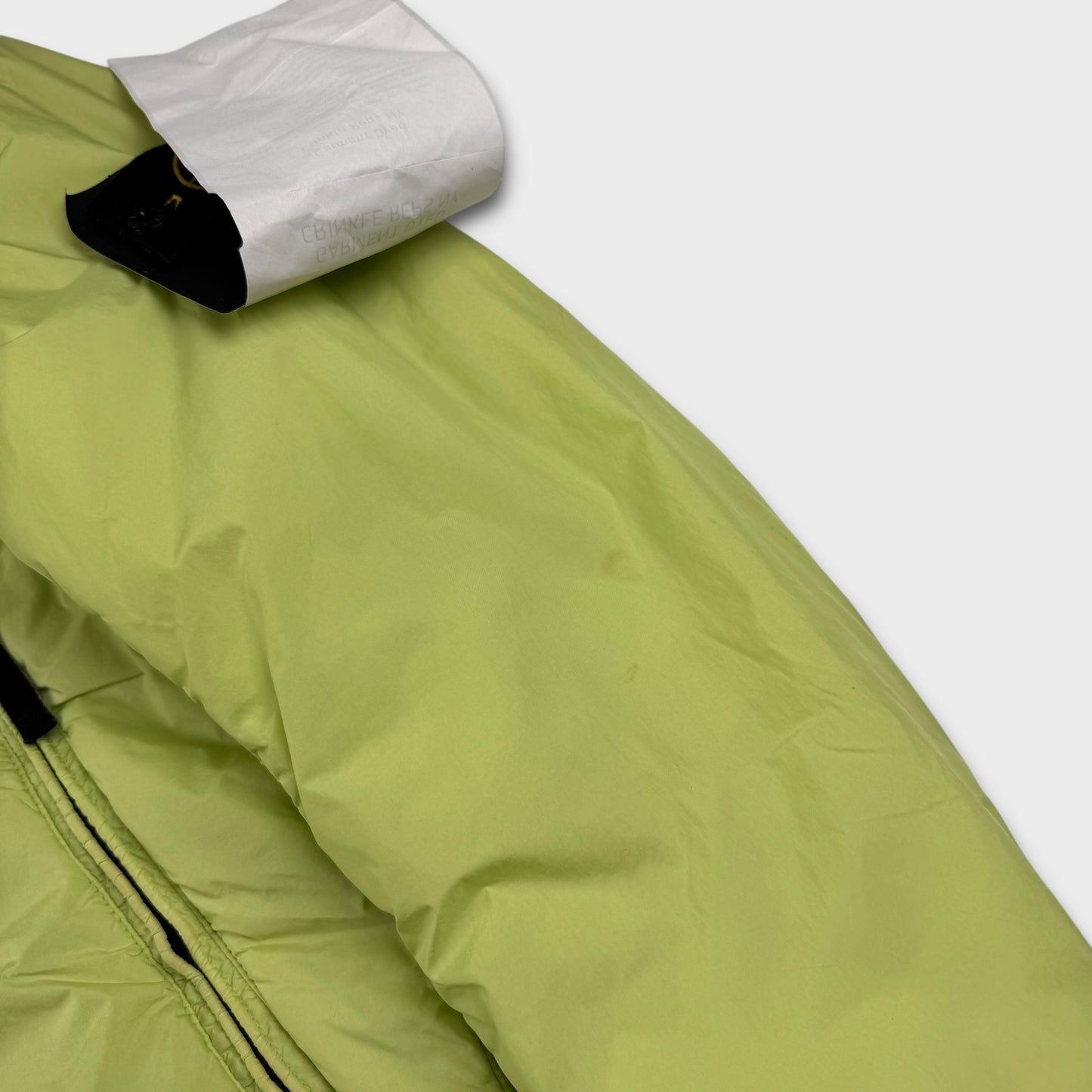 Stone Island Lime Garment Dyed Crinkle Reps NY Jacket BNWT L