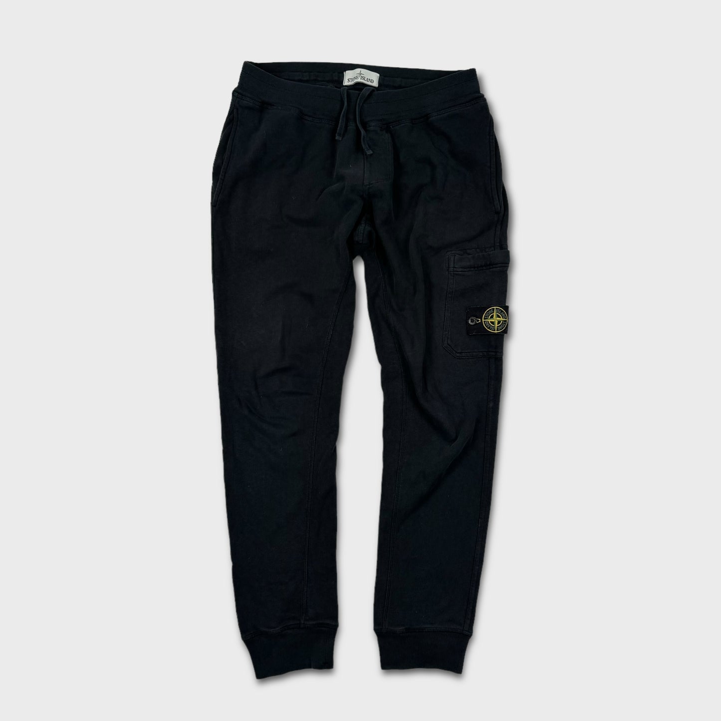 Stone Island Navy Cotton Joggers S