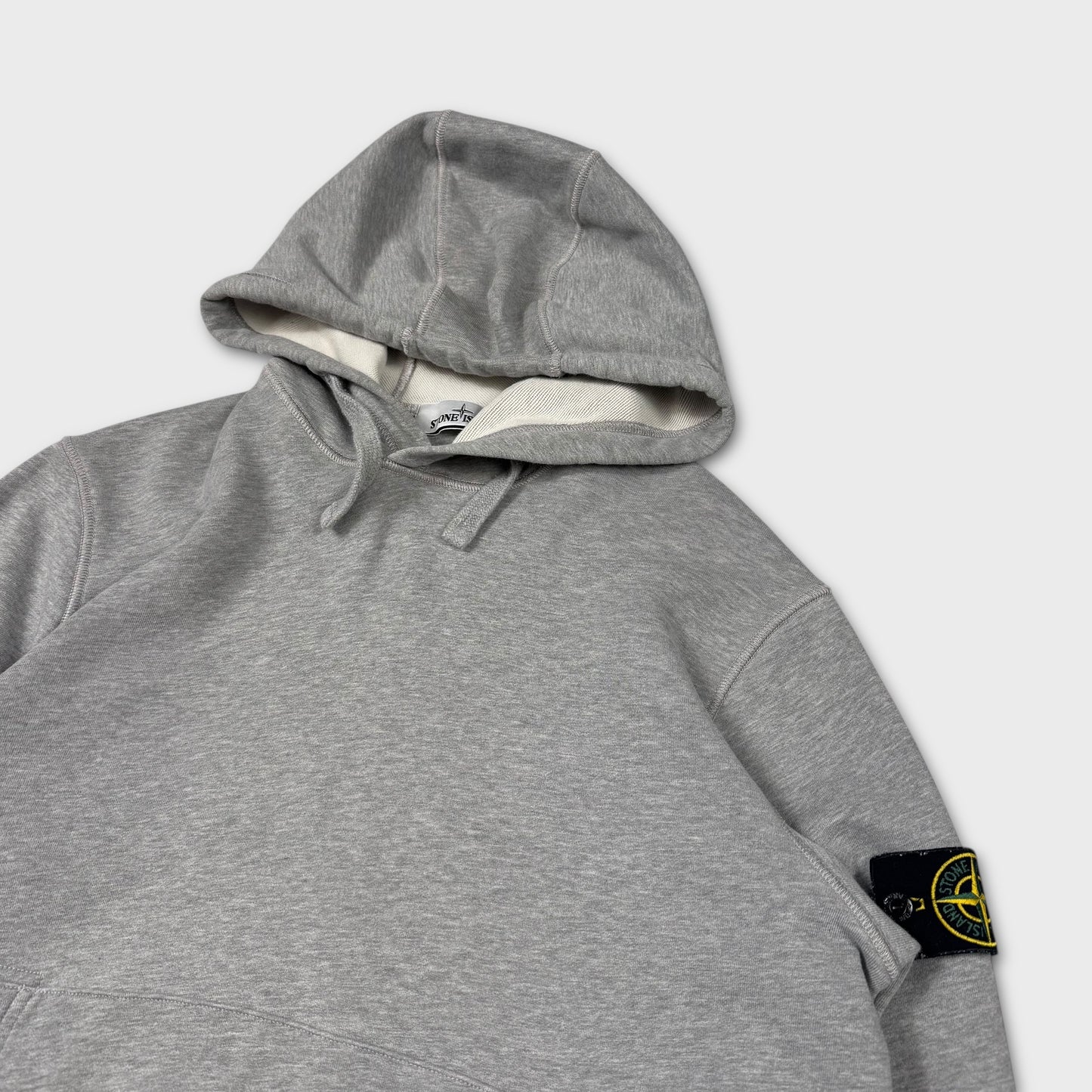 Stone Island Grey Pullover Hoodie M