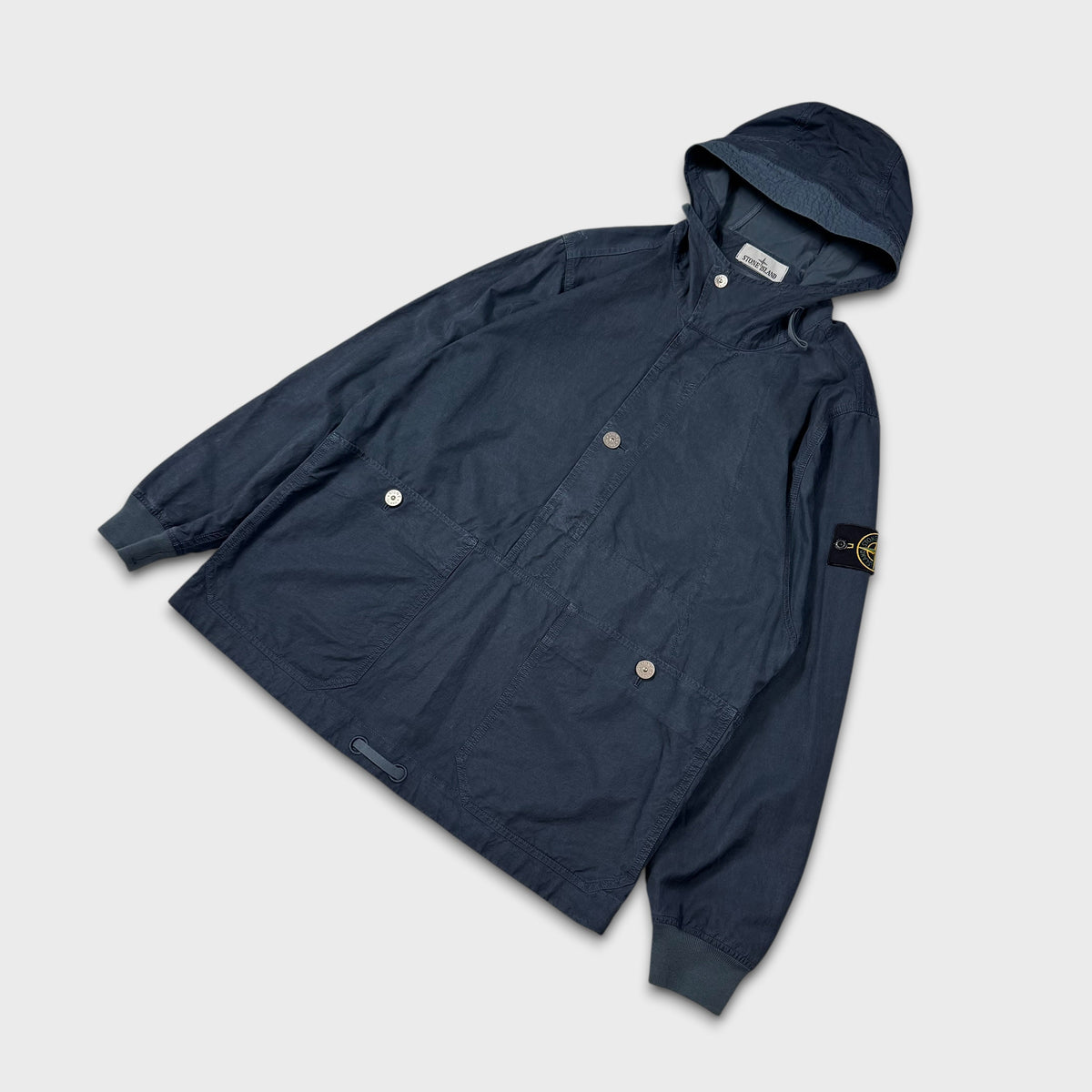 Stone Island Cupro Cotton Twill-TC Smock Jacket S