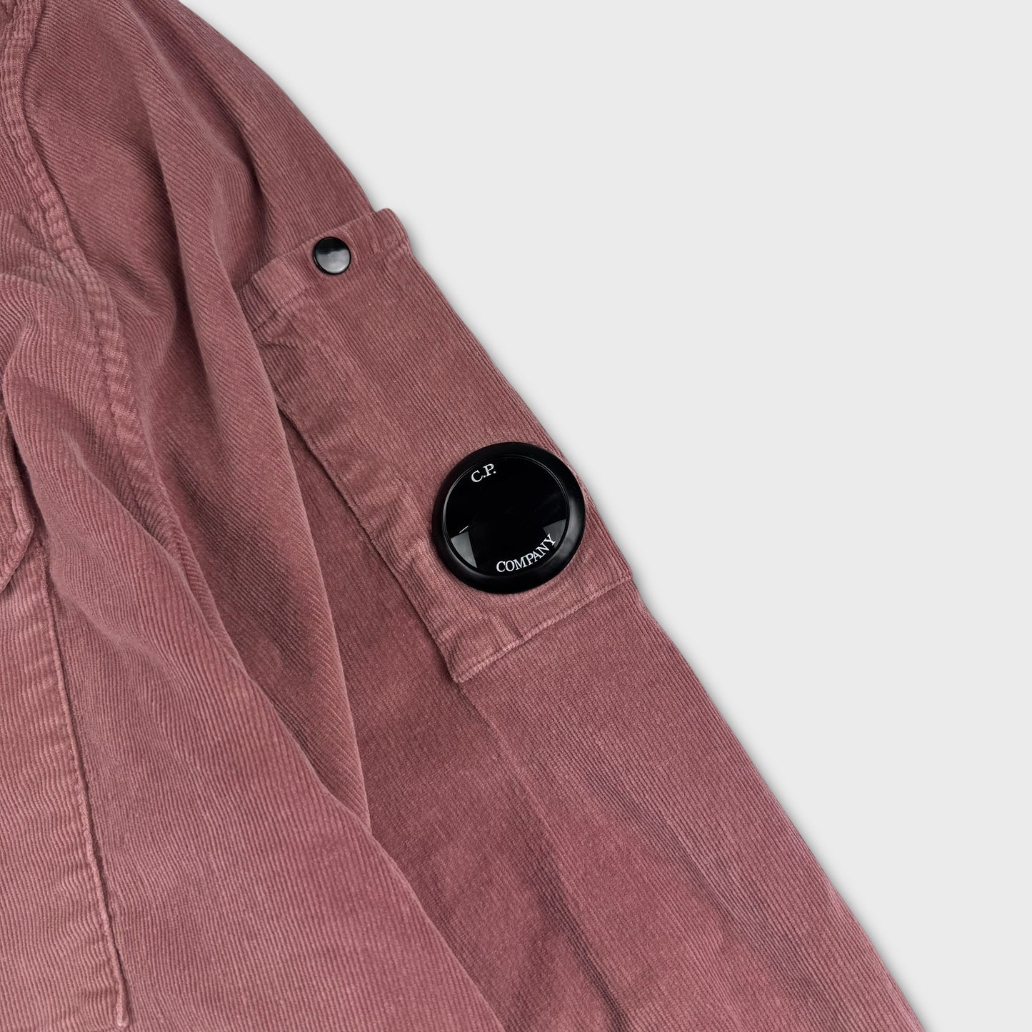 CP Company Pink Lens Corduroy Overshirt XXL