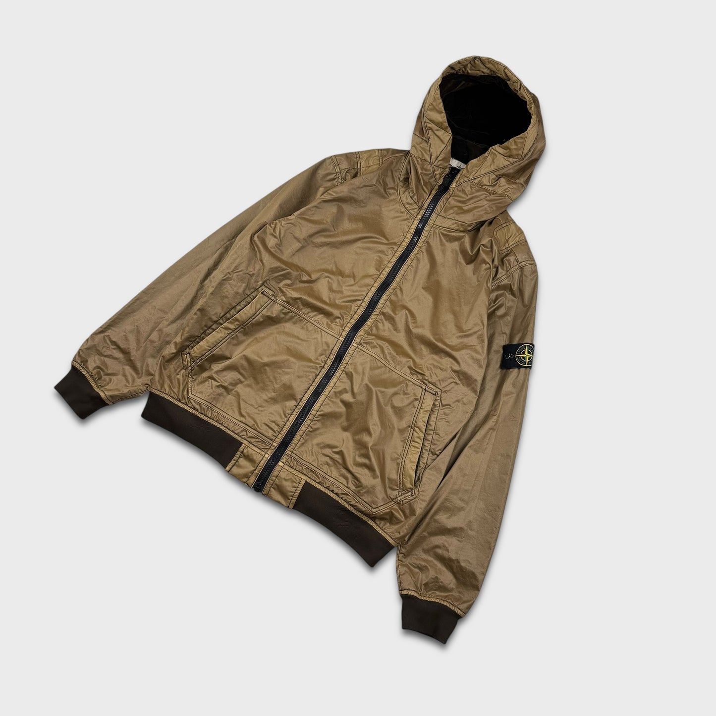 Stone Island ‘Lamy Flock’ Hooded Jacket XL