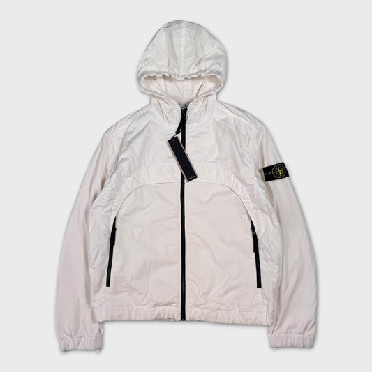 Stone Island Garment Dyed Crinkle Reps NY Jersey Jacket L