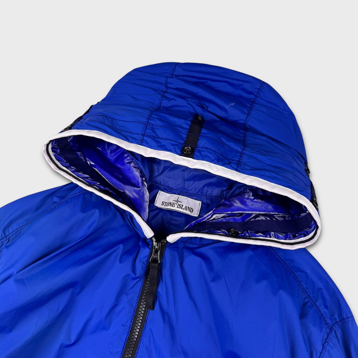 Stone Island Royal Blue Skin Touch Nylon TC Jacket L